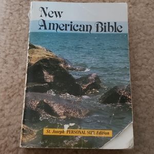 New American Bible (Read the 2nd picture please)